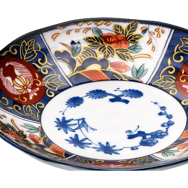 ブルーム 美濃焼 錦彩古伊万里取皿16.5x3cm 1セット 10枚（1箱（5枚