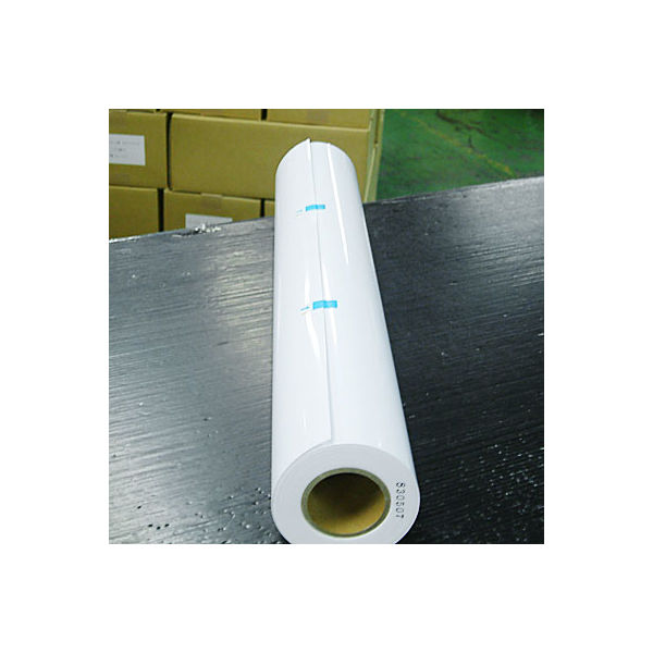 アスクル ロール紙 大判用紙 光沢紙（厚口） 24インチ 610mm×20m 1箱