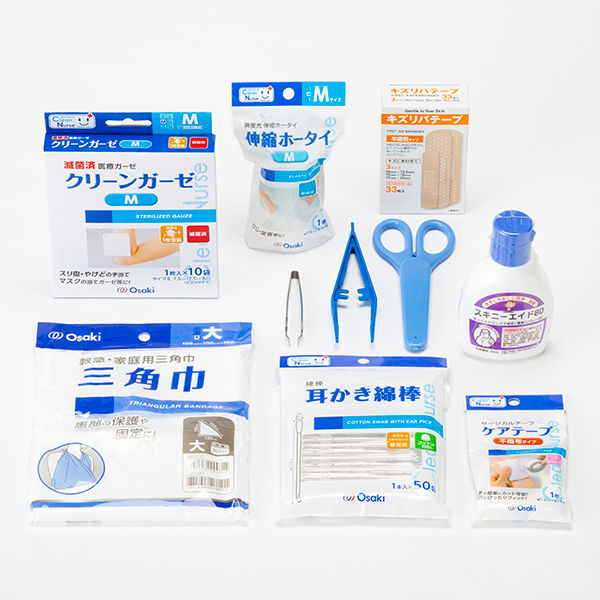 復活特別価格】オオサキメディカル 基本から考えた救急セット