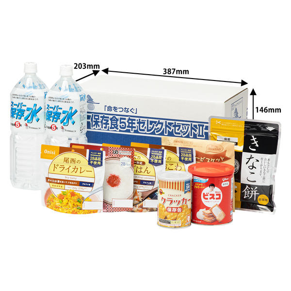 非常食】東京都葛飾福祉工場 保存食5年セレクトセット（3日分） 1