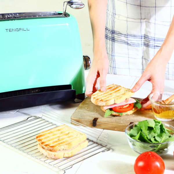 BLAUD 縦型ヘルシーオーブン調理器 テングリル ミント TGJ19-G10(M) 1