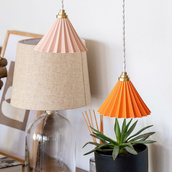 TIC DRIPPER LAMP ペンダントライト コンセントタイプ オレンジ