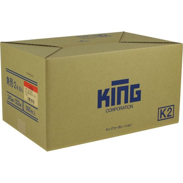 キングコーポレーション 角形2号 85g 間伐材G OKゴールド 1箱(500枚入
