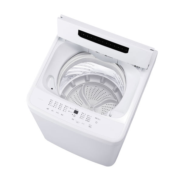 アイリスオーヤマ 全自動洗濯機 6.0kg IAW-T606-W 1台 - アスクル