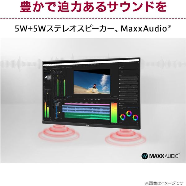 LG Electronics Japan 31.5インチ 4Kワイド液晶ディスプレイ(3840x2160