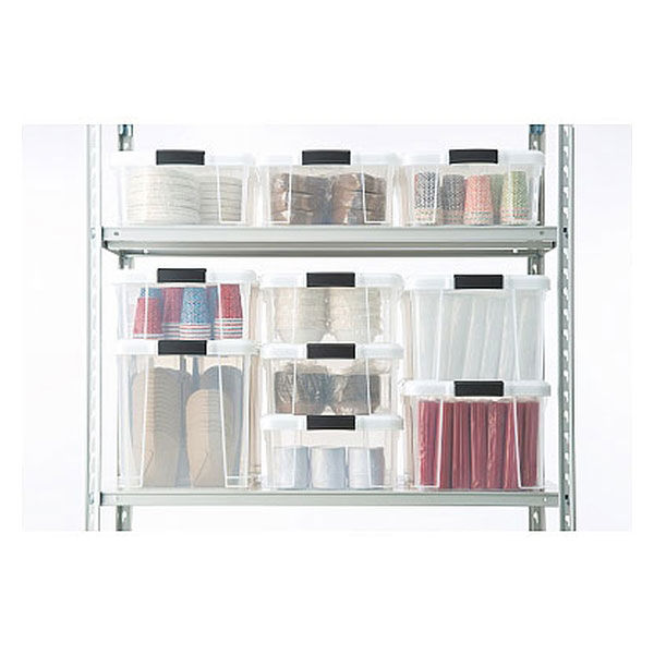 リス 「現場のチカラ」 ASソフィアボックス スリムL S-02D クリア