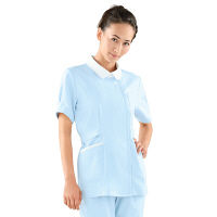 KAZEN レディスジャケット半袖 （ナースジャケット） 医療白衣