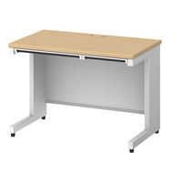 オカムラ リュブレ 平机1200 幅1200×奥行450×高さ720mm オークブラウン