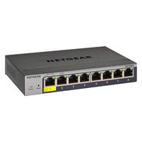 NETGEAR GS108T ギガビット8ポート PoE受電対応 GS108T-300JPS（直送品