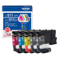 ブラザー（brother） 純正インク LC3119-4PK 1パック（大容量4色入