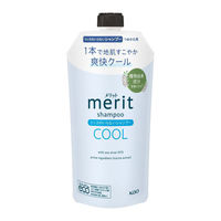 メリット リンスのいらないシャンプー クール 詰め替え 320ml 花王