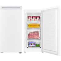 ハイアール 【軒先渡し】102L前開き冷凍庫 JF-HSU10A(W) 1台（直送品