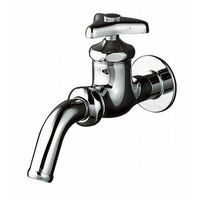 KVK 吐水口回転形水栓20 青ビス付き K11-20JAN 1個（直送品） - アスクル