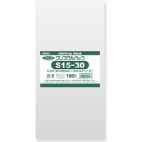 HEIKO クリスタルパック SB5 横195×縦270mm 6739100 OPP袋 透明袋 1袋