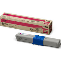 沖データ（OKI） 純正トナー TNR-C4KC3 シアン 小容量 1個 - アスクル