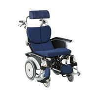 ミキ ティルト&リクライング車いす（介助用 BAL-12 1台 24-3998-01