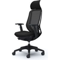 C685XR FMP1|オカムラ シルフィー ハイバック メッシュ 黒ボディ 黒脚