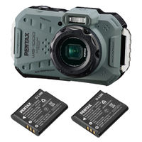 PENTAX 防水・防塵 工事用デジタルカメラ WG-1000バッテリーセット