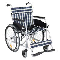 幸和製作所 アルミ製車いす S15 ワインレッド 1台（直送品） - アスクル