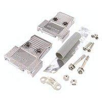 オムロン D-SUBコネクターカバー 9P/3列15P用 ミリネジ XM2S-0911 1個