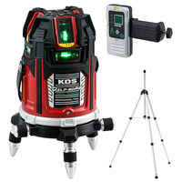 ムラテックKDS レーザー墨出し器 受光器・三脚付 DSLP-90RGSA 1セット