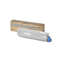 沖データ（OKI） 純正トナー TC-C3BK2 ブラック 大容量 1個 - アスクル