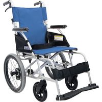 ミキ アルミ介助車いす MP-TiF HG 座幅40 レッド（W717） MP-TI F HG