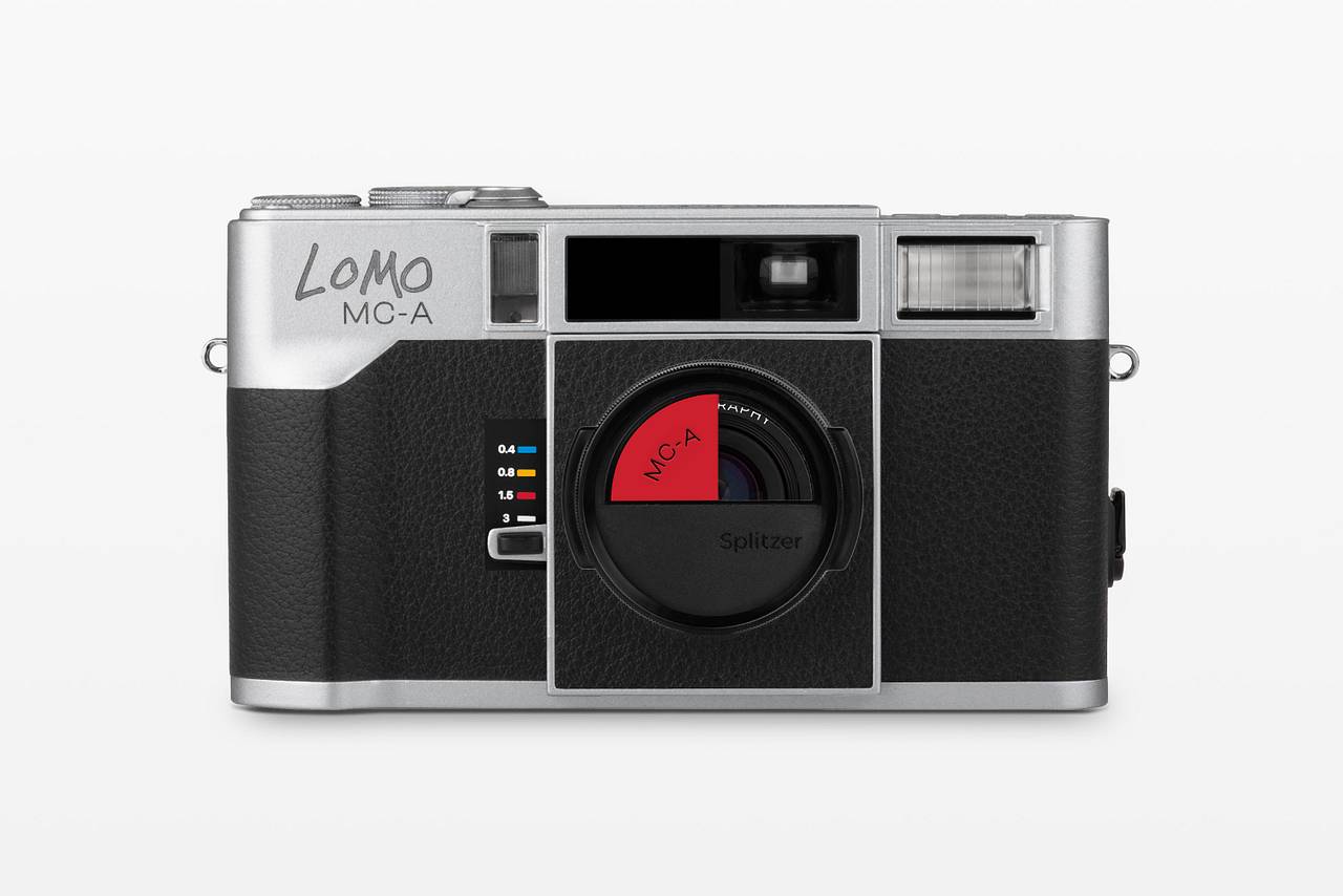 Lomo MC-A 35 mm Film Camera Silver – Lomography