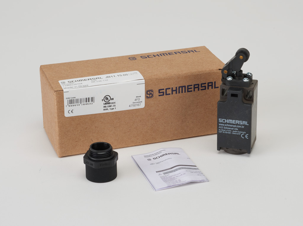 Limit Switch: one-way horizontal lever with plastic roller (PN# ZK