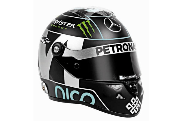 モンスターエナジー、F1ドライバー“ニコ・ロズベルグ”のミニチュア
