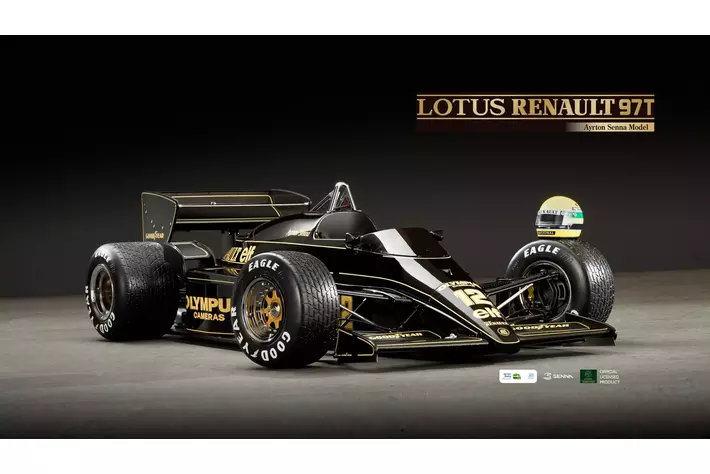 アイルトン・セナをF1初勝利に導いた伝説のマシンを組み立てる