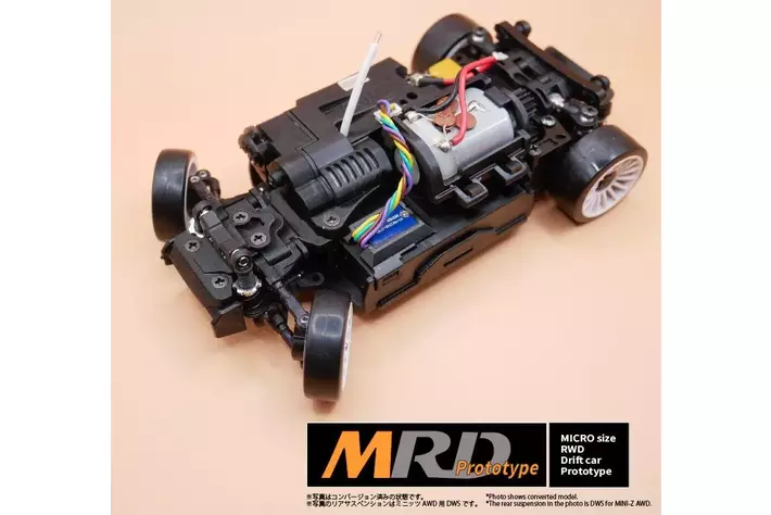 HRDプロジェクト】京商 MINI-Z AWDのコンバージョンモデルとなる2WD