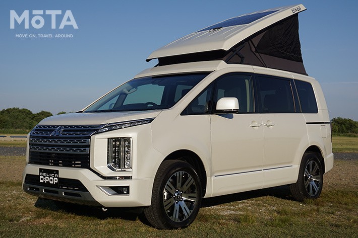 デリカD:5検討層も必見の車中泊仕様！ 泊まれるミニバン、三菱正規