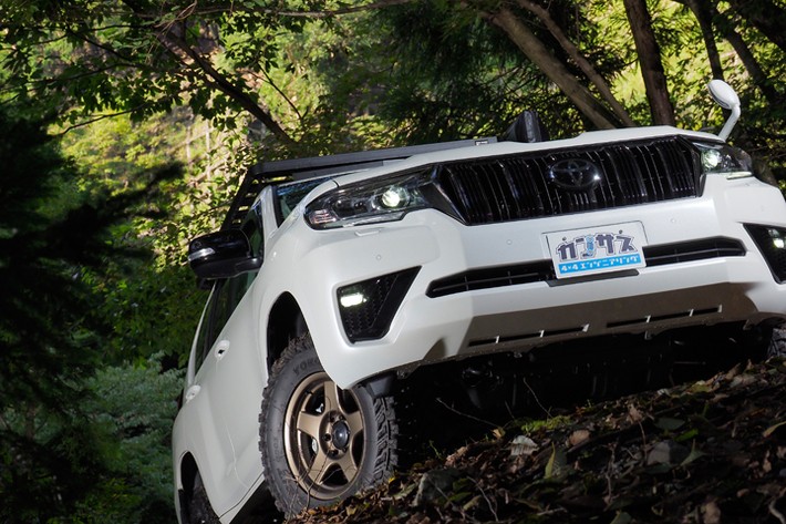 リフトアップしながら“最適な乗り味”を求めるなら！ 150プラド用