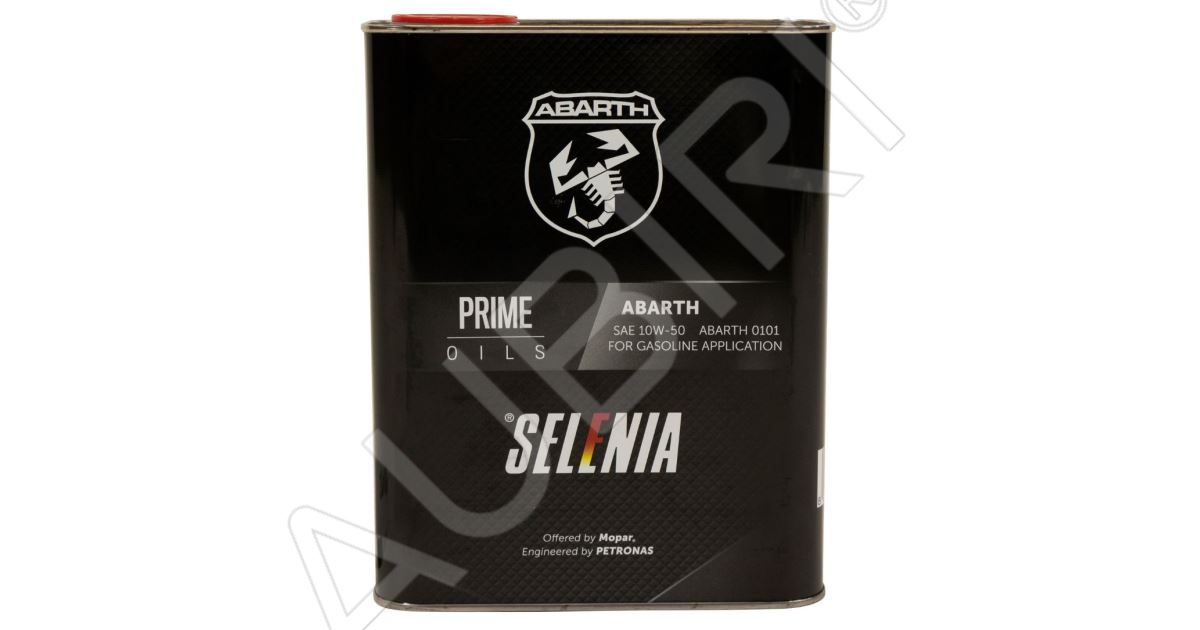 Engine oil Selenia Abarth 10W50 2L - PETRONAS | AUBIRI.eu