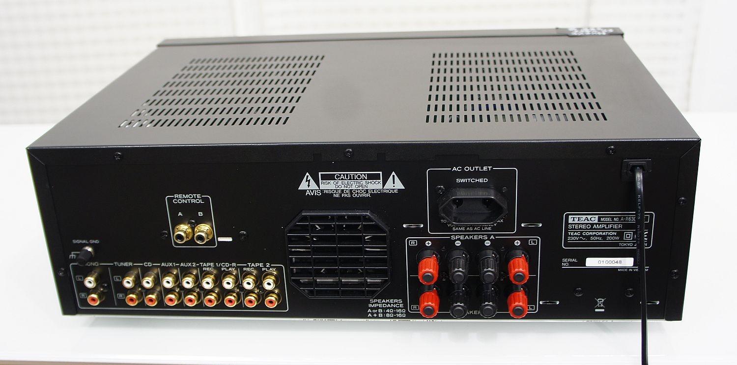 Teac A R650MKII - A R630MKII - Audio construction | Hi-Fi Online