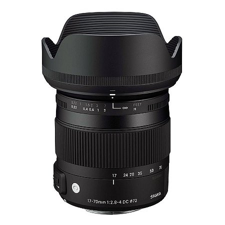 Lente Sigma 17-70mm f/2.8-4 DC Macro OS HSM (Para Canon) - Câmera