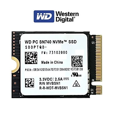 SSD 2TB M.2 NVMe 2230 - WD sn740 - (Compatível com Steam Deck e