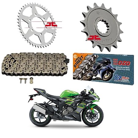 Kit transmissão Kawasaki ZX6-636 (19') - Modena