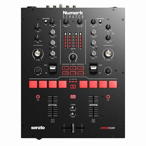 Mixer Numark Scratch (Serato DJ) - webshopdj - Equipamentos e