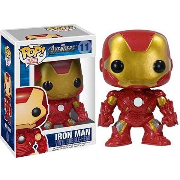 Funko Pop! Marvel Avengers Iron Man 11 Original Colecionavel