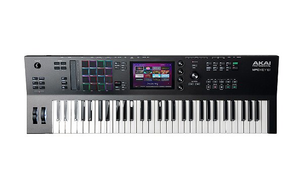 Akai Professional MPC Key 61 Workstation - Sampler e Sequenciador