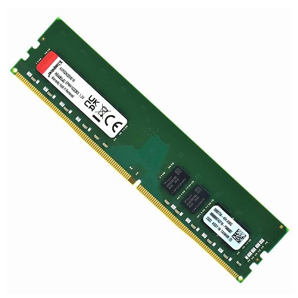 Memória 16GB DDR4 3200MHz Kingston KVR32N22D8/16 - Crystal Informática