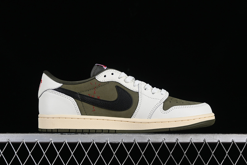 Travis Scott x Air Jordan 1 Retro Low OG SP 'Reverse Olive