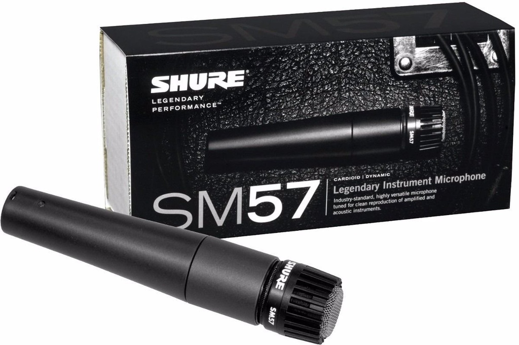 Microfone Shure Sm57-lc Dinâmico - O Acústico - Referência em