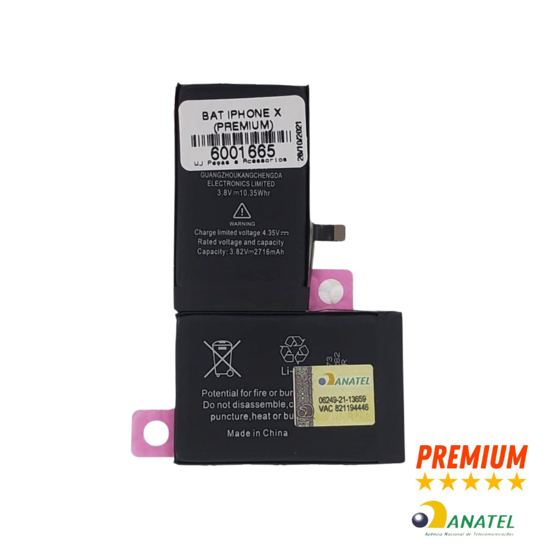 Apple Bateria Iphone X - Premium - W&J peças e acessórios