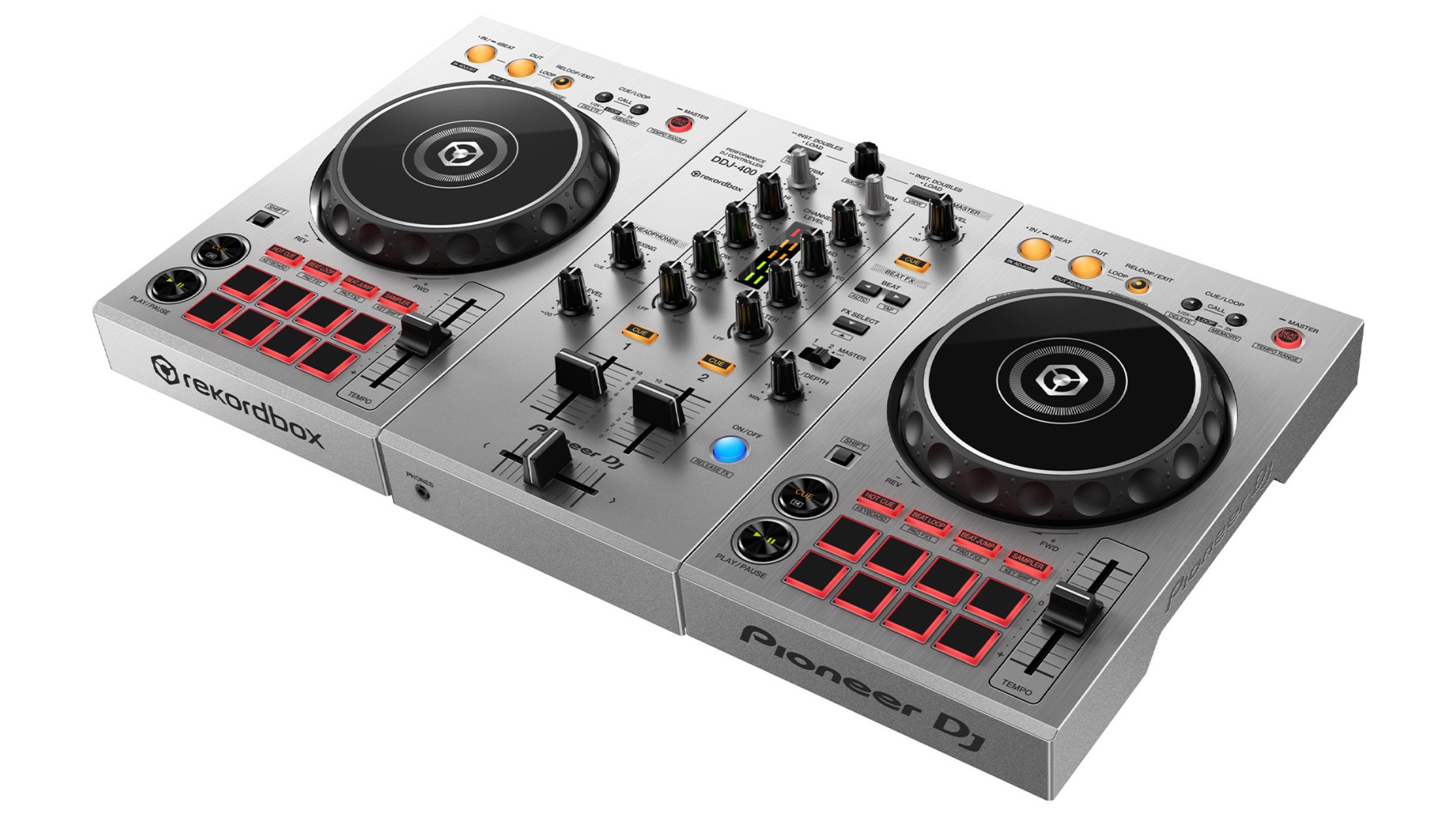 Controlador Pioneer DDJ 400 com RekordBox - Equipamentos para DJs