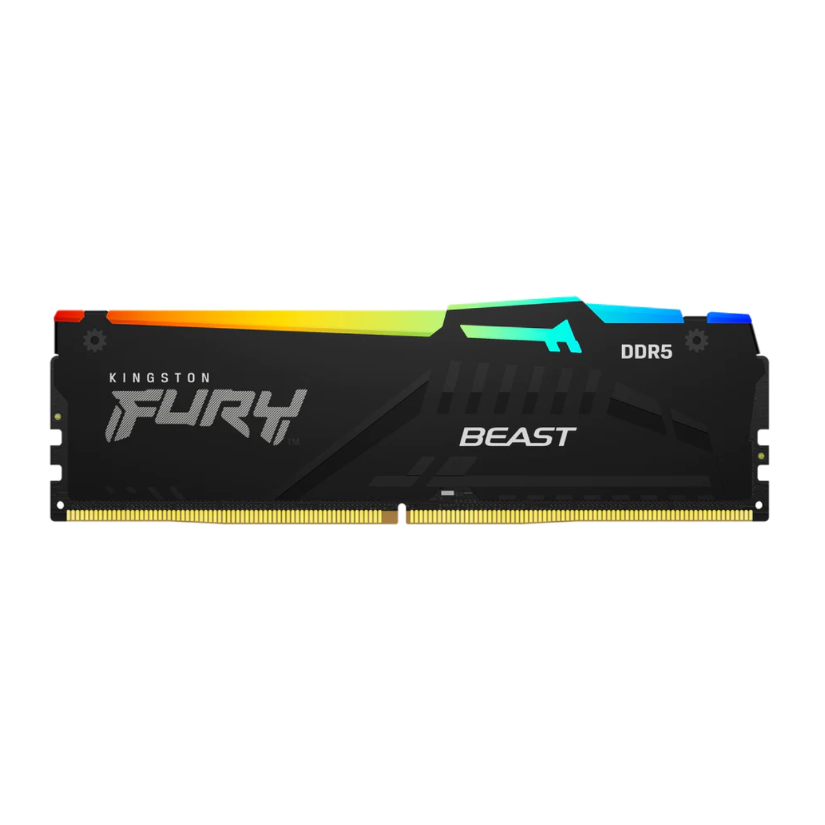 MEMORIA DESK 8GB DDR5 5200 KINGSTON FURY BEAST RGB KF552C40BBA-8