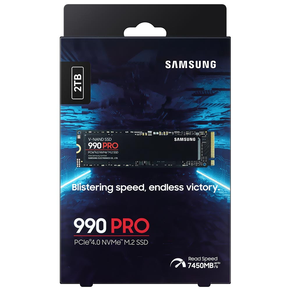 SSD 2TB Samsung 990 Pro MLC V-NAND NVMe PCIe Gen 4.0x4 7450MBs