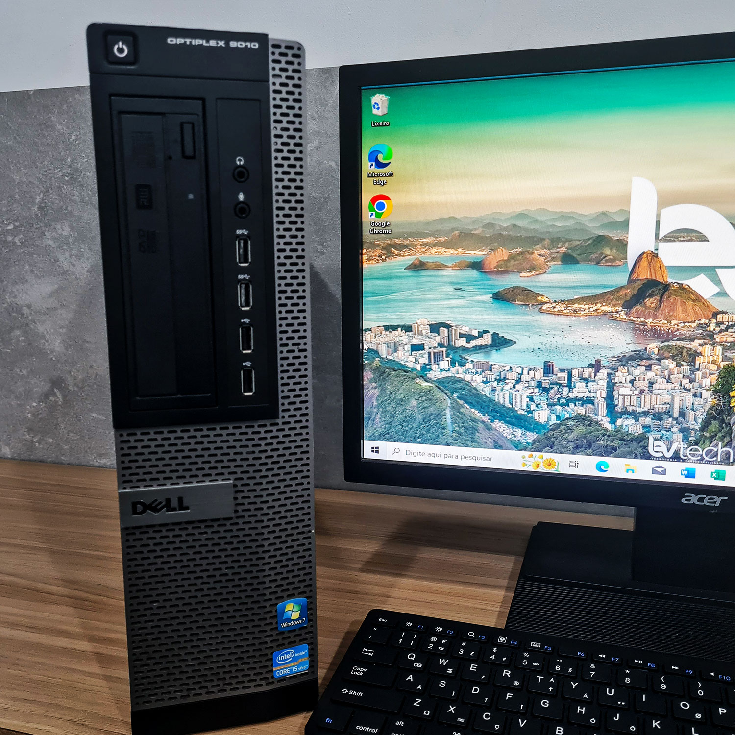 Computador Dell Optiplex 9010 i5-3470 3.20Ghz, 8Gb, SSD 240Gb